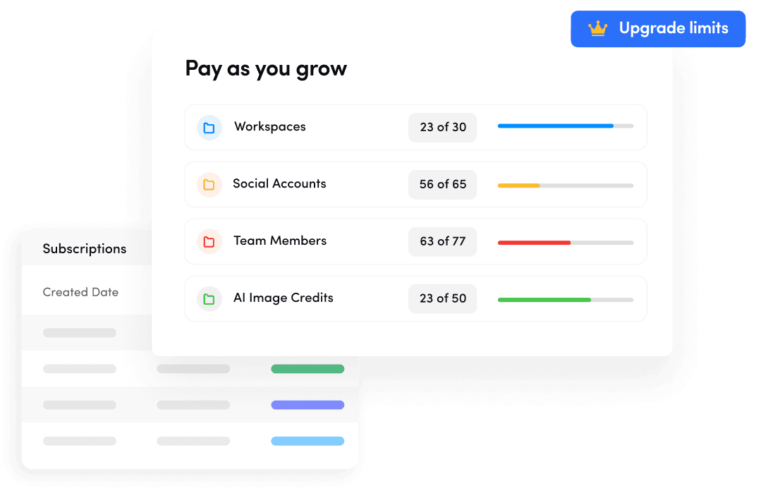 Flexible Pricing -  sprout social alternative