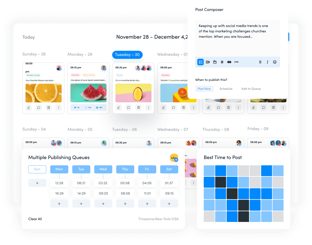 Real time analytics- analyze social media