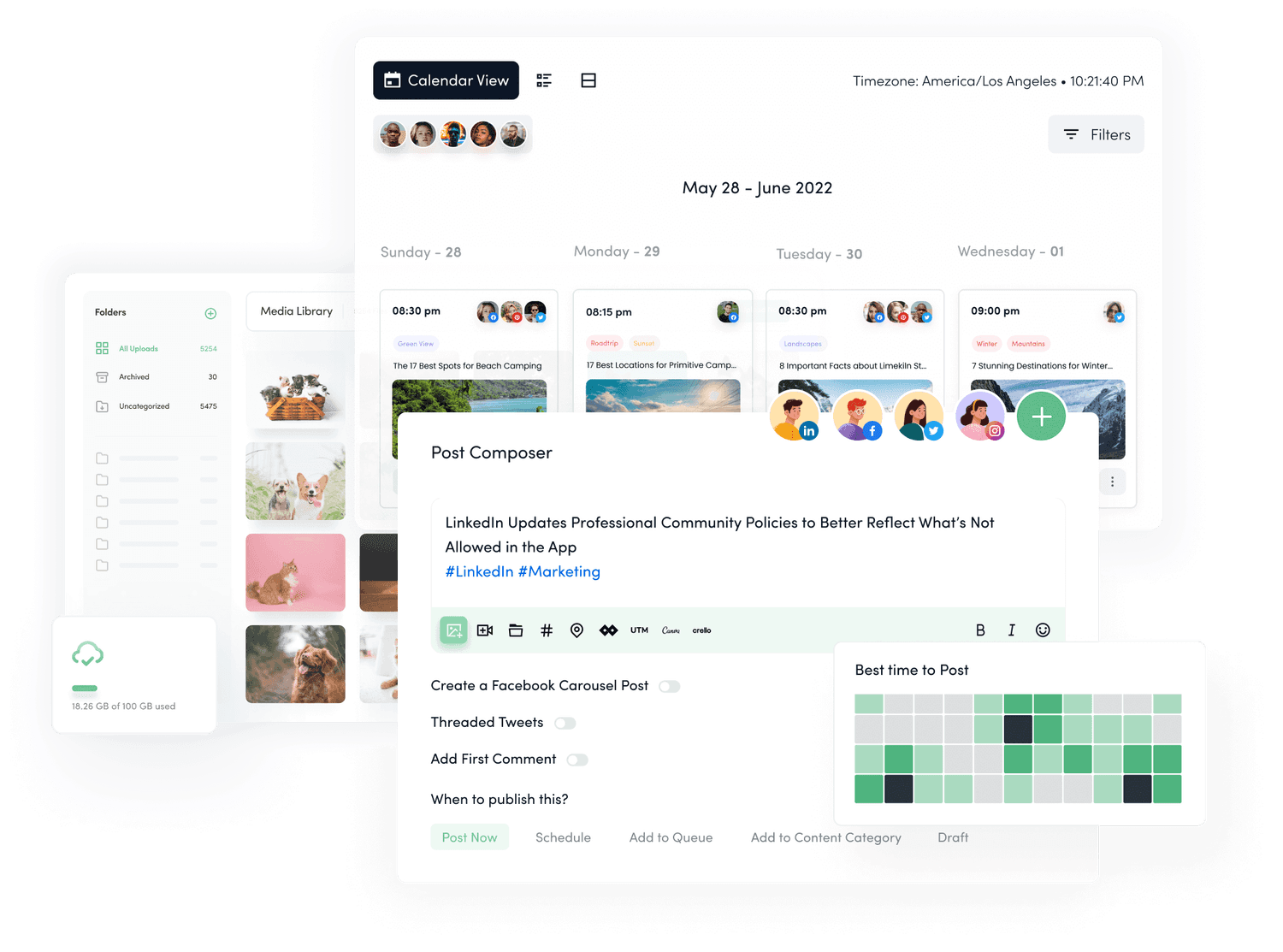 Seamless Integration - sprout social alternative