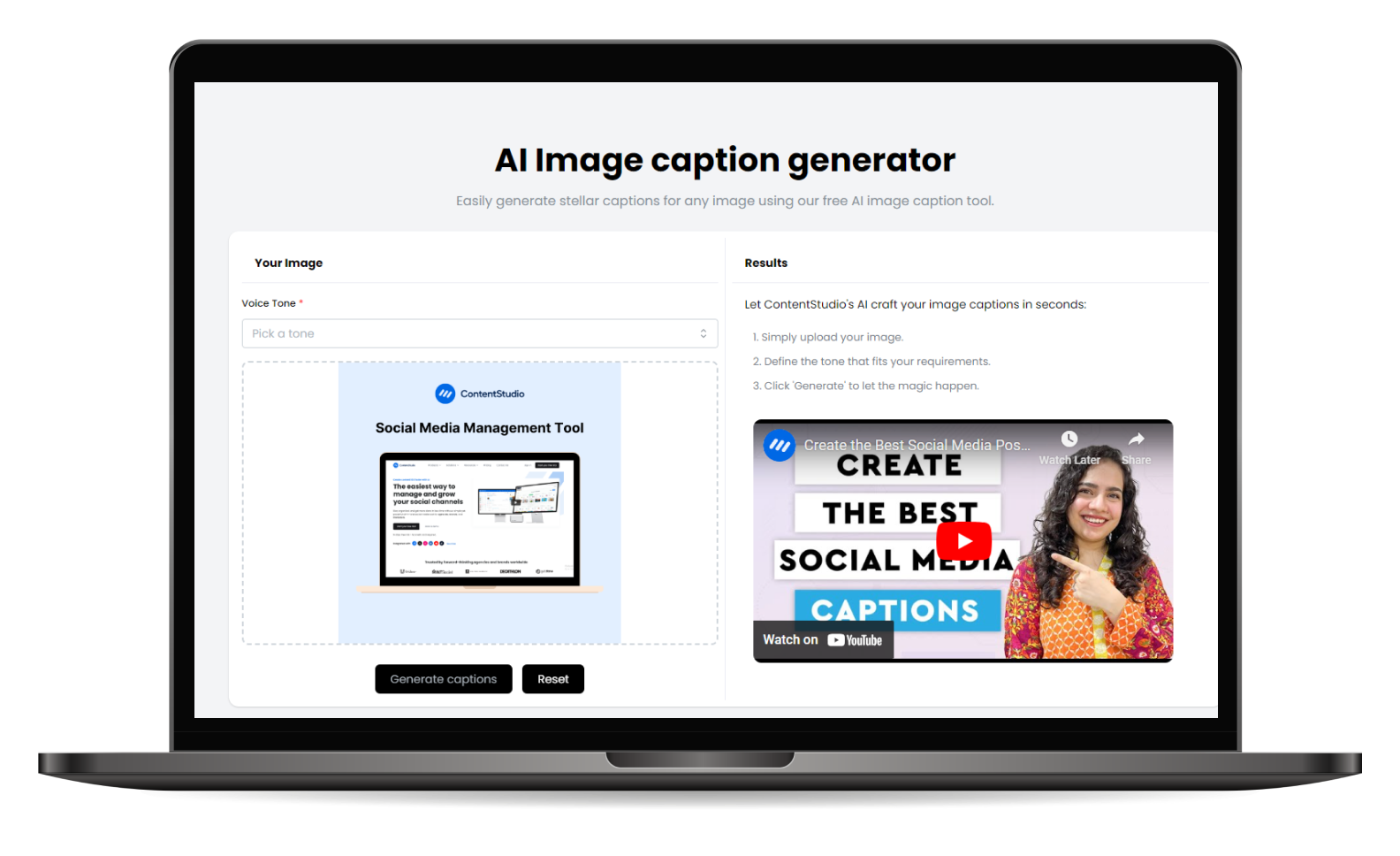 AI Image Caption Generator