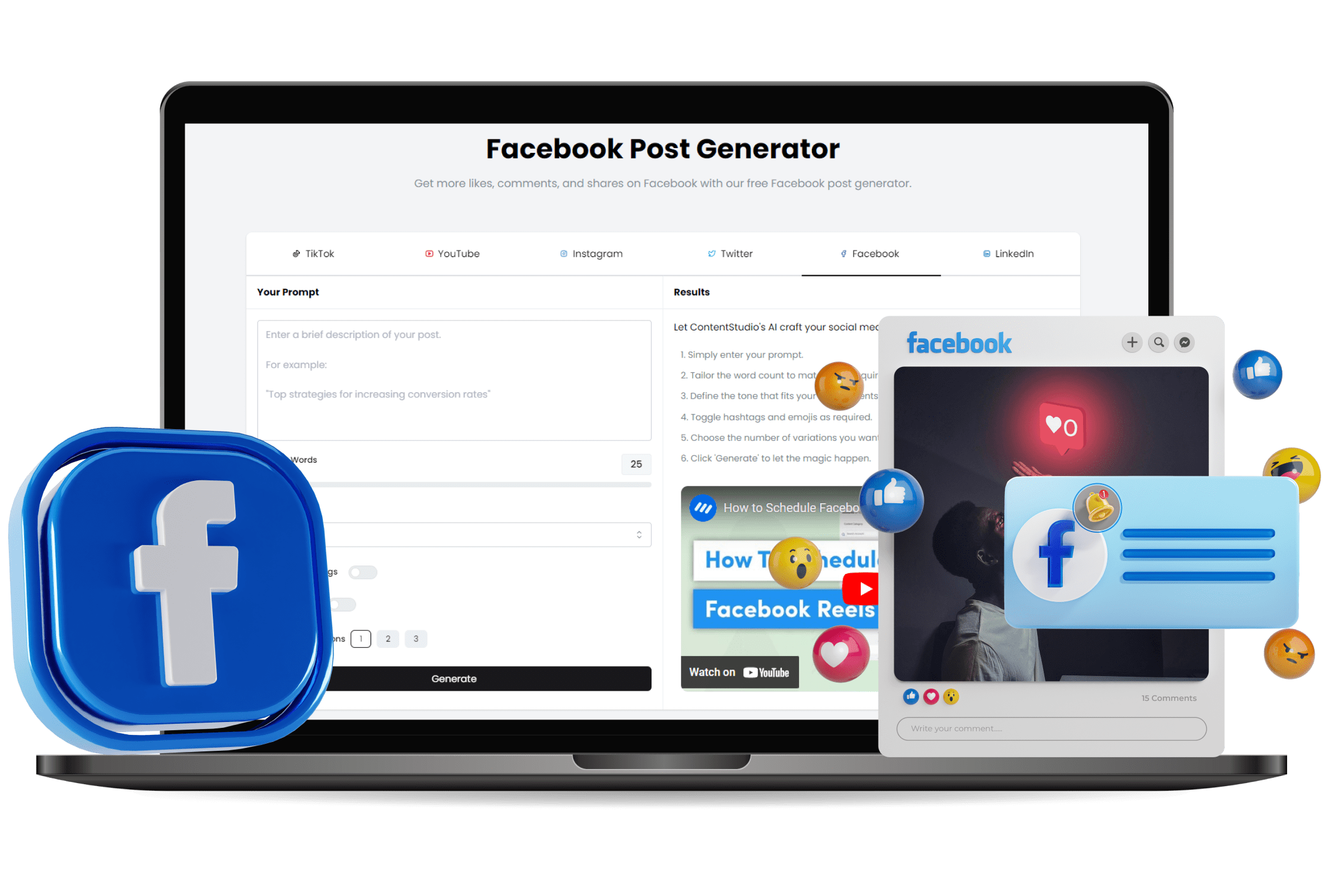 Facebook Post Generator